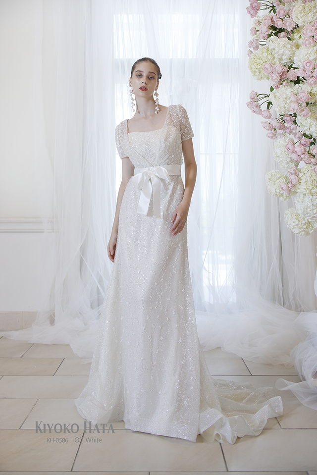 KIYOKO HATA(キヨコハタ)新作ウェディングドレス KH-0586_OffWhite