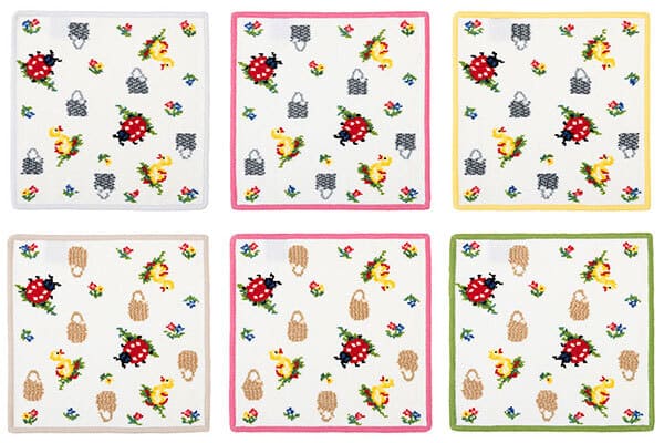 フェイラーから登場するコラボレーションハンカチ6種