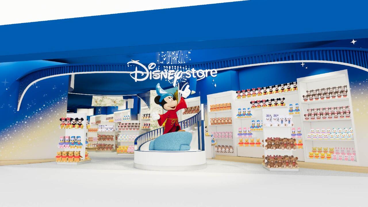 今週オープン「ディズニーストア新店舗」にグッズ約1,200点！ 可愛