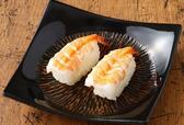「エビ寿司」【かみむら牧場の食べ放題メニューに「寿司」が新登場】