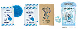 ピーナッツ　氷冷バスソルト　アイスミント　275円、ピーナッツ　サンクスギフト　アイスミント　693円、ピーナッツ　バスフィザー　ミントティー　660円