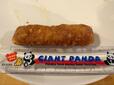 【ロピア 甘辛チキンスティック】定規で測ってみると約10cm、食べ応えのある長さでした◎0