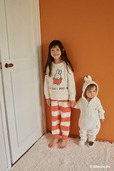 【gelato pique×ミッフィー】「【Dick Bruna】【KIDS】ベビモコプルオーバー&ロングパンツセット」￥14,080