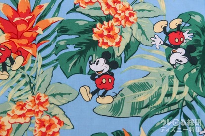 東京ディズニーリゾート】新作アロハ♪ 細部までこだわったミッキー柄