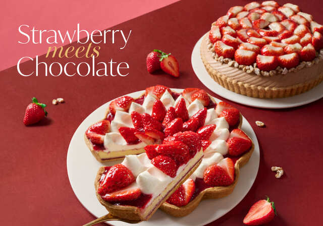 【キル フェ ボン】旬の甘酸っぱいイチゴとなめらかなチョコレートが溶け合う 「Strawberry meets Chocolate」 開催