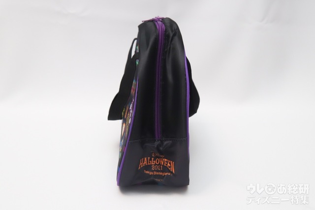 スーベニアランチケース プラス ¥1,100｜サイドにはディズニー・ハロウィーン2021のロゴ入り