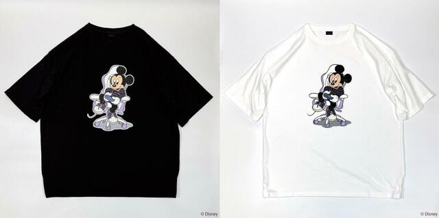 ビックシルエットT ￥5,800｜ヴィレッジヴァンガード「ジャック・オ・蘭たん」ディズニースペシャルデザイングッズ