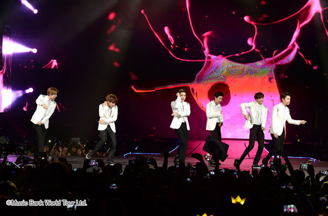EXO-K＠『K-POP FESTIVAL MUSIC BANK in メキシコ』　©Music Bank World Tour Ltd