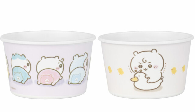 「ちいかわベビー」メラミンボウル 各990円