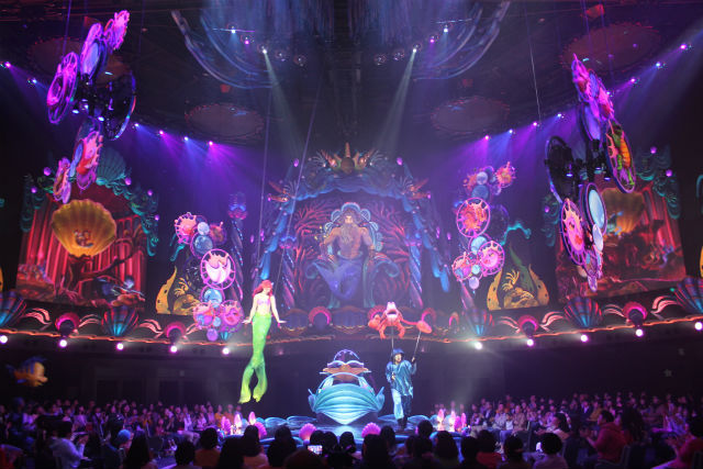 マーメイドラグーンシアター「キング・トリトンのコンサート」／東京ディズニーシー ©Disney