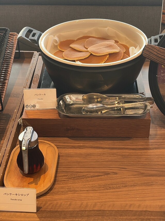 【ロイヤルホスト】ロイヤルホスト定番のパンケーキもありました