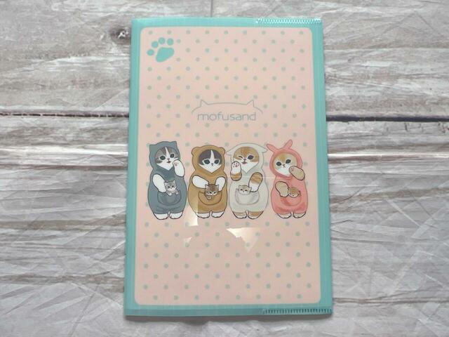 mofusand A5カバー付きノート/税込110円