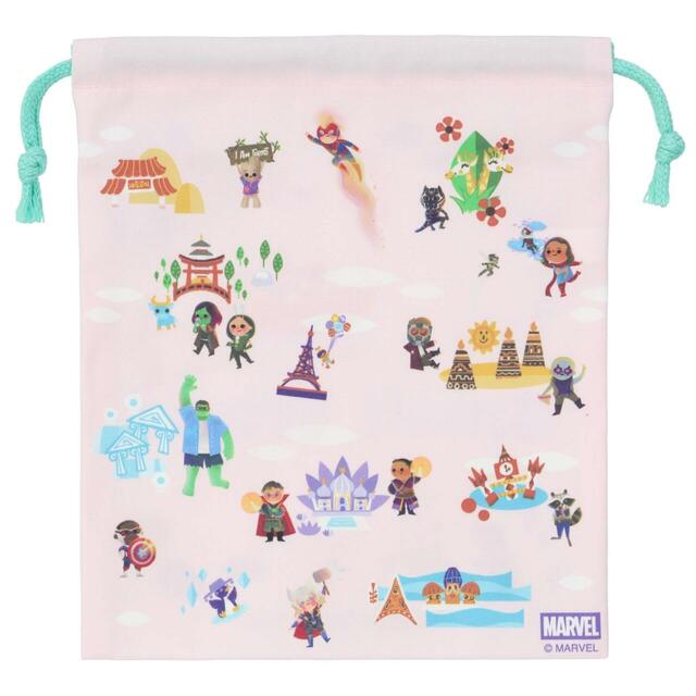 きんちゃく 900円｜東京ディズニーランド「イッツ・ア・スモールワールドwithグルート」グッズ｜販売店舗：東京ディズニーランド「キングダム・トレジャー」｜発売日：2025年12月26日（金）