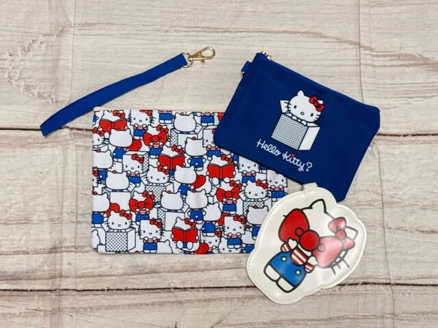 大中小サイズのポーチとストラップのセット！