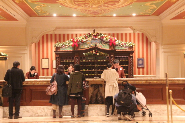 東京ディズニーシー・ホテルミラコスタ クリスマス装飾 2015年