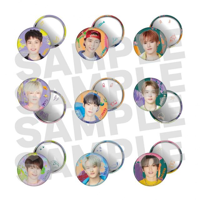 缶ミラー（ランダム9種）　　990円©︎2023 Stream Media Corporation