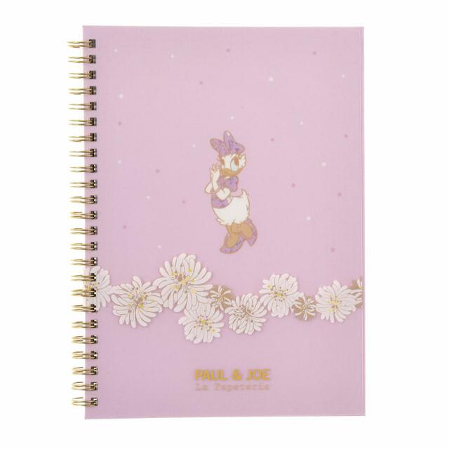 【PAUL ＆ JOE La Papeterie】デイジー リングノート A5 クリザンテーム 1,760円