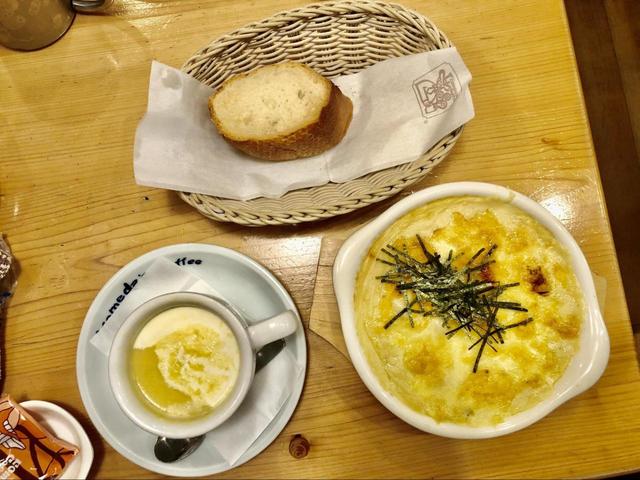 コメダグラタン×コーンスープ