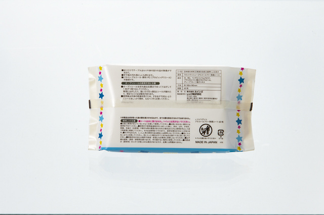 <エイリアン>アルコールフリー 除菌シート 60枚×3個組