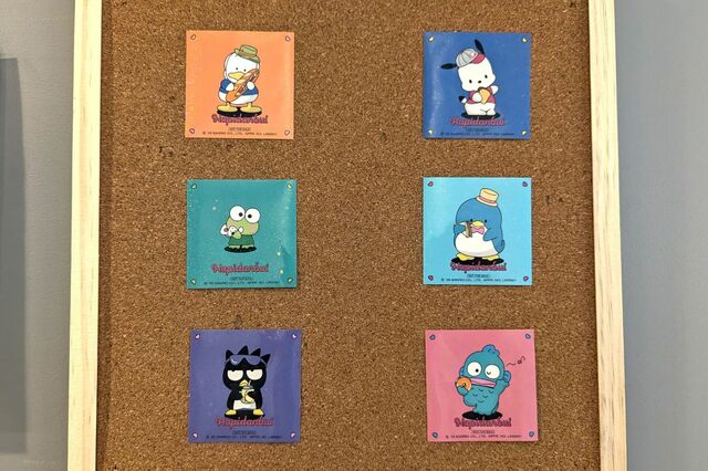 【はぴだんぶい わいわいピクニックカフェ】事前予約者限定カフェ利用特典の「オリジナルステッカー（全6種）」