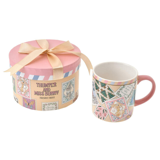 とんすけ＆ミス・バニー マグカップ ボックス入り Holiday Season collection 2,200円