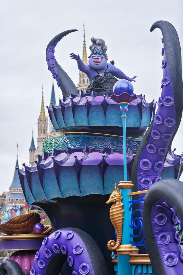 東京ディズニーランド「ザ・ヴィランズ・ハロウィーンInto the Frenzy”」プレスプレビューの様子