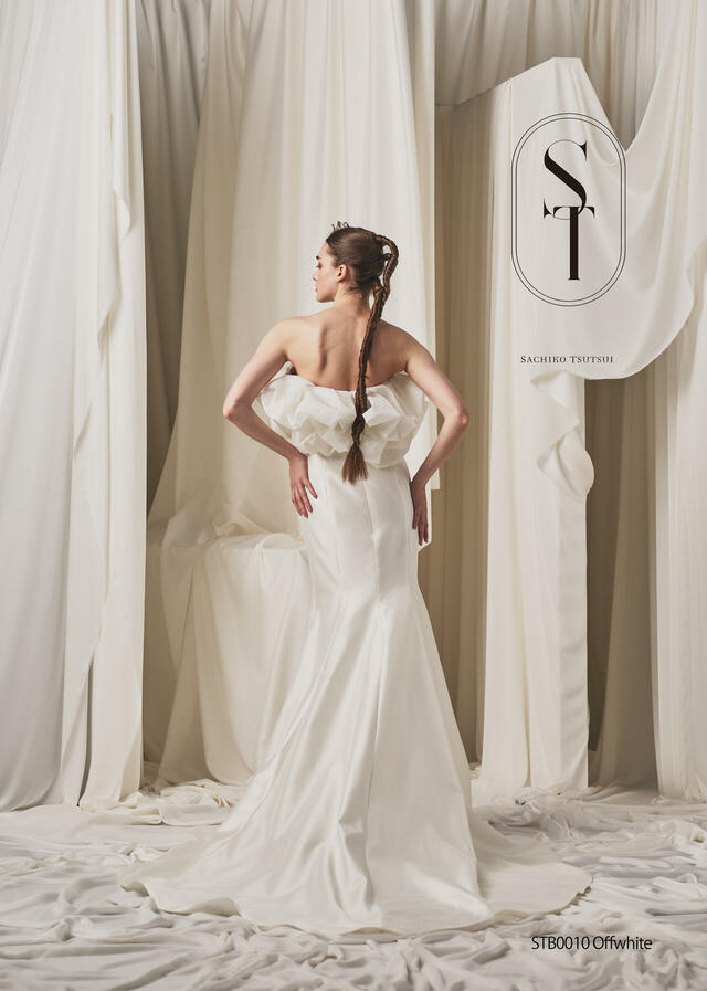 クラウディア|「ST(サチコツツイ)」新作ウェディングドレス|STB0010_Offwhite
