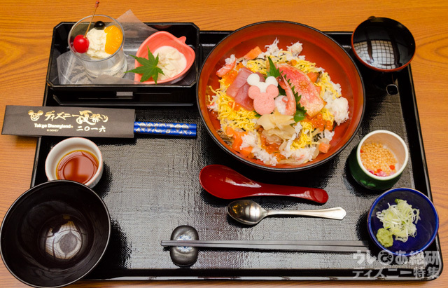 「れすとらん北斎」スペシャル膳 スーベニア箸付き｜東京ディズニーランド2016年「ディズニー夏祭り」