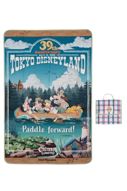 【東京ディズニーランド39周年記念グッズ】ピクニックシート