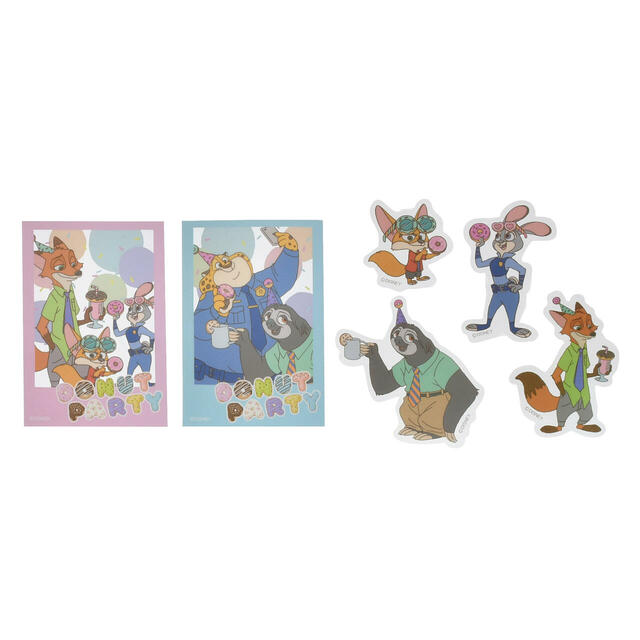 ズートピア シール・ステッカー ケース入り 10TH Anniversary Collection from the Disney movie Zootopia 1,300円