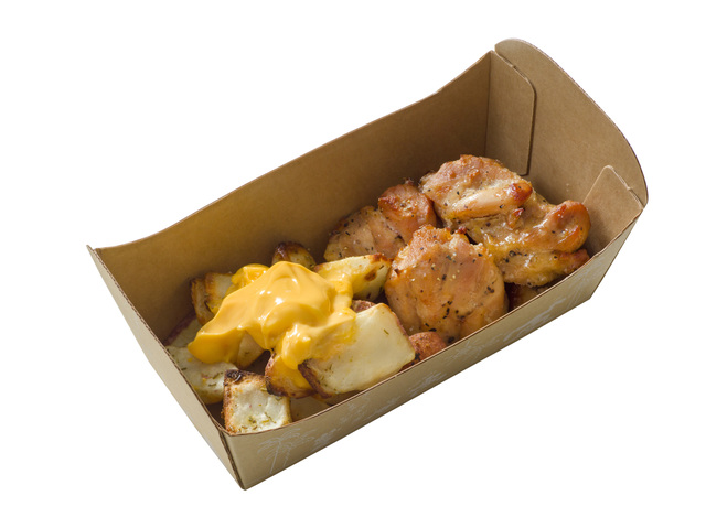 カレー風味チキン&ベイクドポテトのチーズソース【販売店舗】ハドソンリバー・ハーベスト500 円