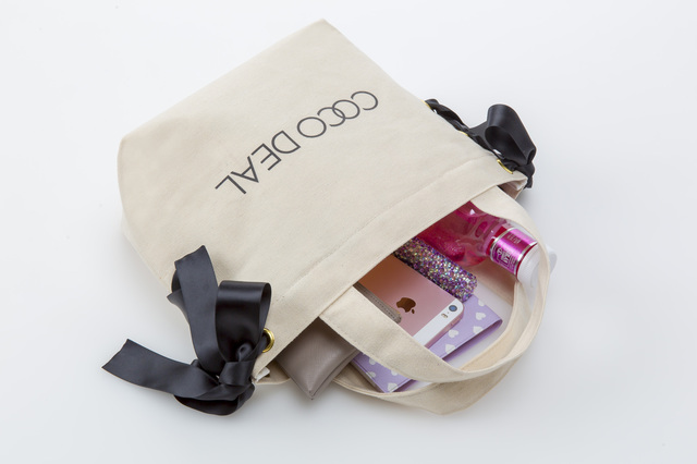 COCO DEAL特製「ラプンツェルのレースアップリボントート」