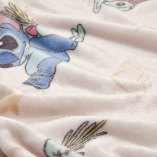 【キッズ用】スティッチ&スクランプ ブランケット ENJOY WINTER 2,900円