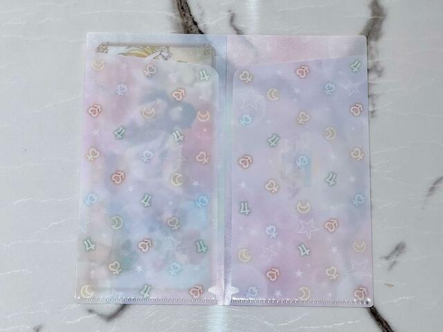 【劇場版「セーラームーンCosmos」《後編》劇場オリジナルグッズ】内側はセーラー戦士のシンボルマークの総柄！細部まで凝っているもがうれしい♪