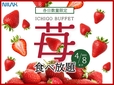 「いちご食べ放題コース」＜期間：2026年2月26日～4月8日＞【真っ赤に輝く「国産いちご」が時間無制限で食べ放題！ニラックスブッフェに“至福の国産いちご食べ放題”コースが登場！】