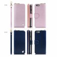 ミニ財布つき手帳型 iPhone5/5s/6/6plus対応ケース