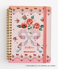 【Cath Kidston × Hello Kitty】リングノート Ivory 1,760円／使うたびHappyな気持ちになれそう！