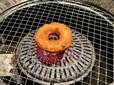 【牛角】ドーナツをロースターで炙る。人生初体験