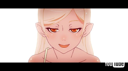 忍野忍がジト目で見つめるものとは？アニメ映画『傷物語〈II 熱血篇