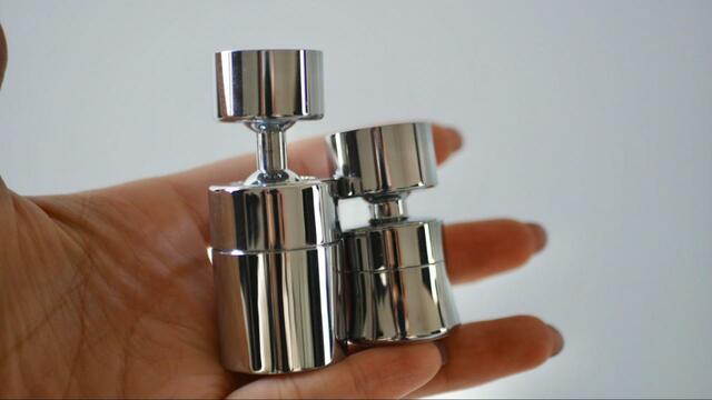 【取り付け蛇口シャワー】泡沫モードは柔らかい水流で水はねしにくく、節水効果もあるそうです