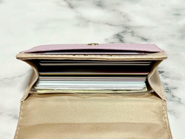 カードは全部で18枚入りました！【アベイル×ちいかわ】名刺入れ（ちいかわ）※モモンガデザインの名刺入れ：1,980円（税込）