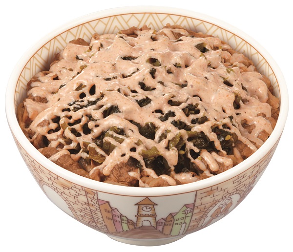 第6位「高菜明太マヨ牛丼」並盛　550円（税込）