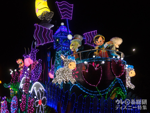 東京ディズニーランド・エレクトリカルパレード・ドリームライツ｜2017年「クリスマス・ファンタジー」