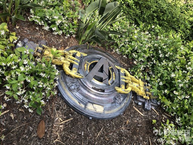 「ガーディアンズ・オブ・ギャラクシー：ミッションブレイクアウト! 」付近にある謎のマンホール