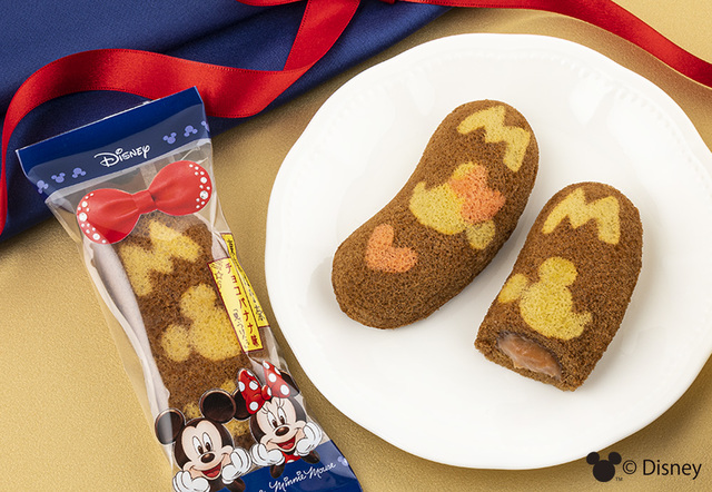 ミッキーマウス＆ミニーマウス/東京ばな奈「見ぃつけたっ」 2個入 324円(本体価格300円)