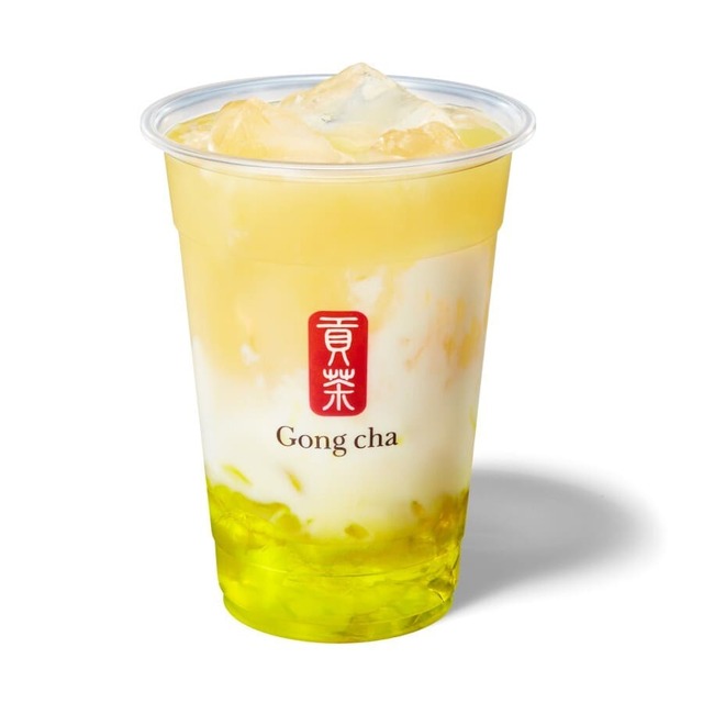 【ゴンチャ】レッツ！シャインマスカット ヨーグルミルクティー（ICED/M） 650円