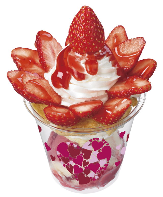 サーティワンアイスクリーム　「Pink Sweet Time（ピンクスウィートタイム）」　プレミアムストロベリー