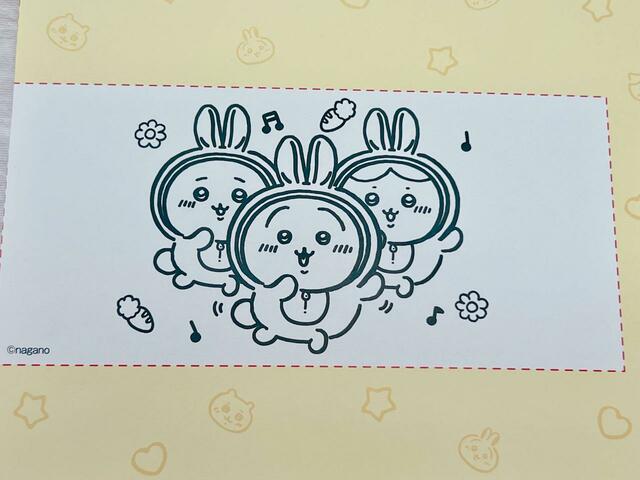 8.うさぎの着ぐるみを着ているちいかわたち