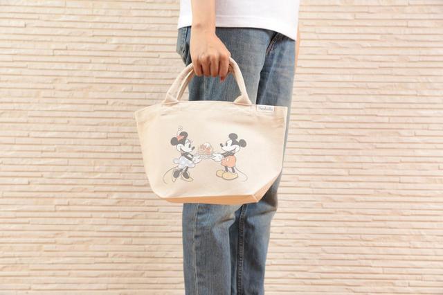 「Sarabeth’s×Disney キャンバスパイプハンドルトートバック」