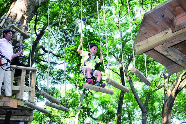 リゾナーレ熱海　森の空中散歩